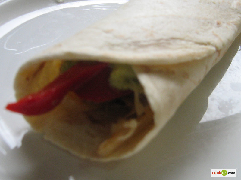 Chicken fajitas