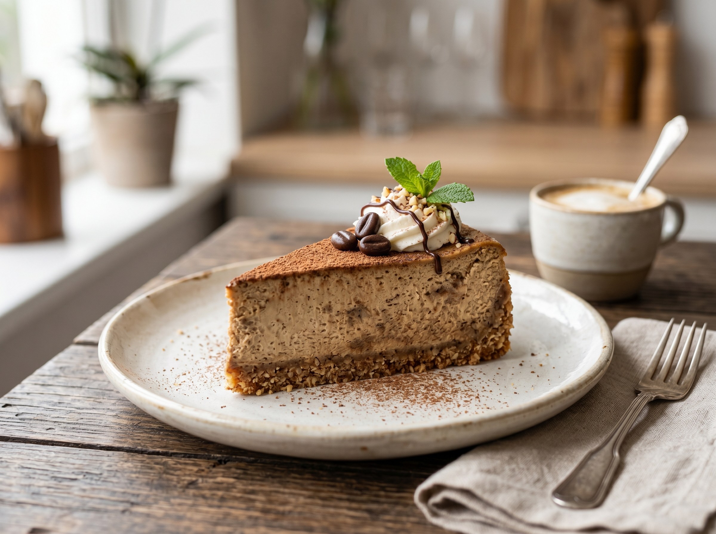Cappuccino cheesecake
