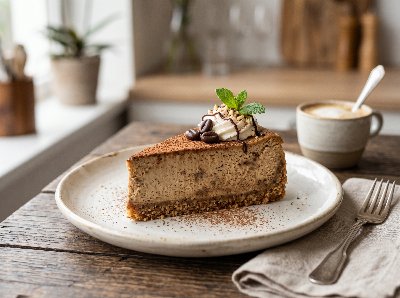 Cappuccino cheesecake