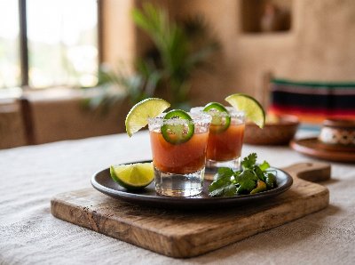 Tequila fuego shooters