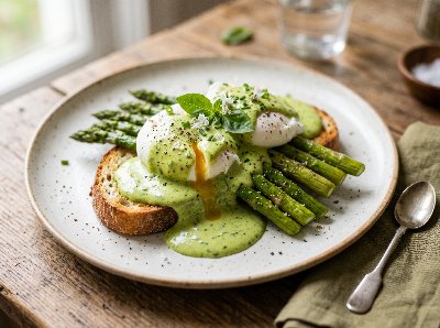 Basil Hollandaise sauce