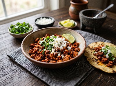 Homemade Mexican chorizo