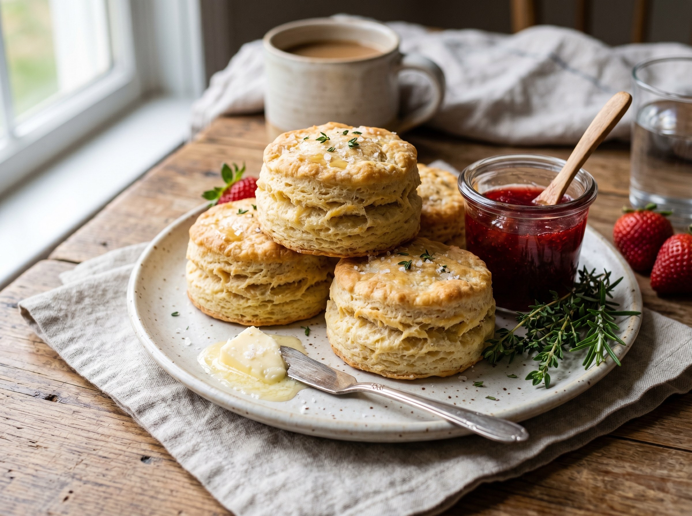 Homemade biscuits