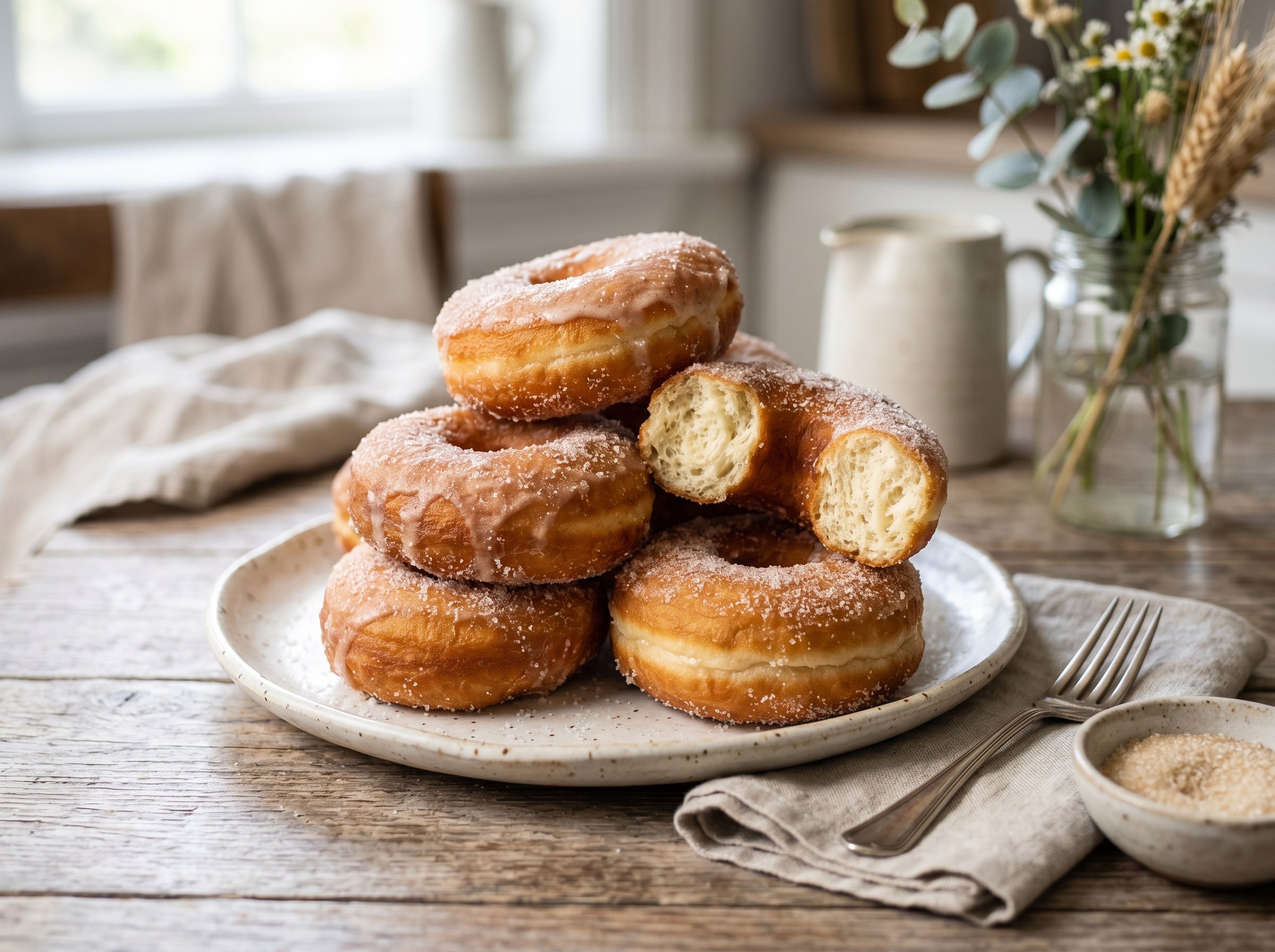 Homemade donuts