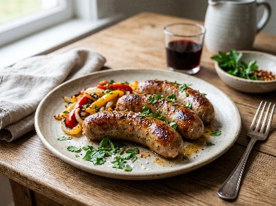 Homemade mild Italian sausage